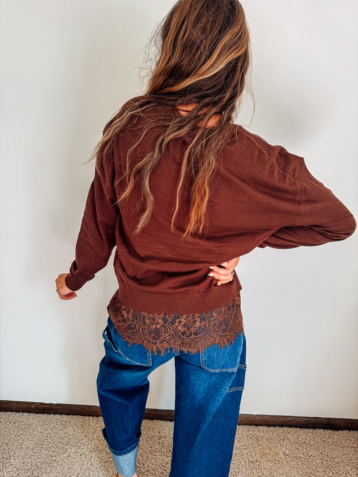 The Delicate Days Lace Knit Sweater (4 colors)