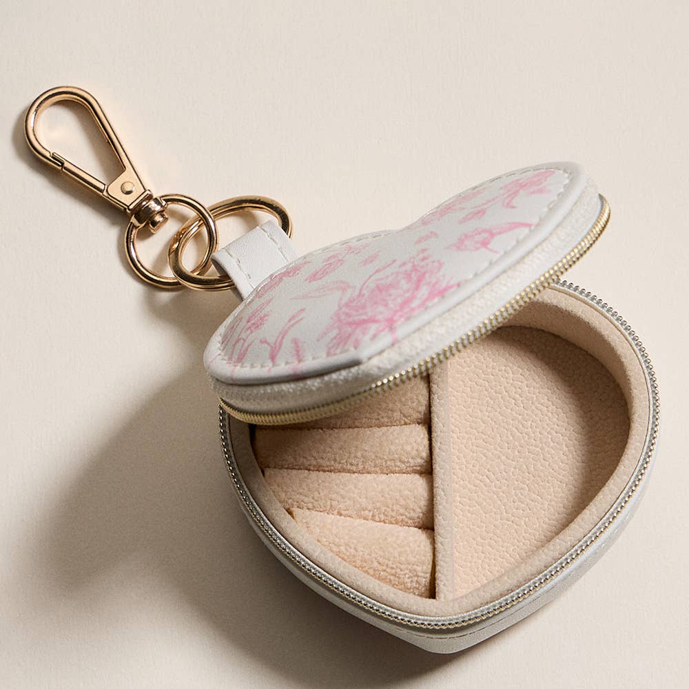 Hearts Falling Jewelry Case