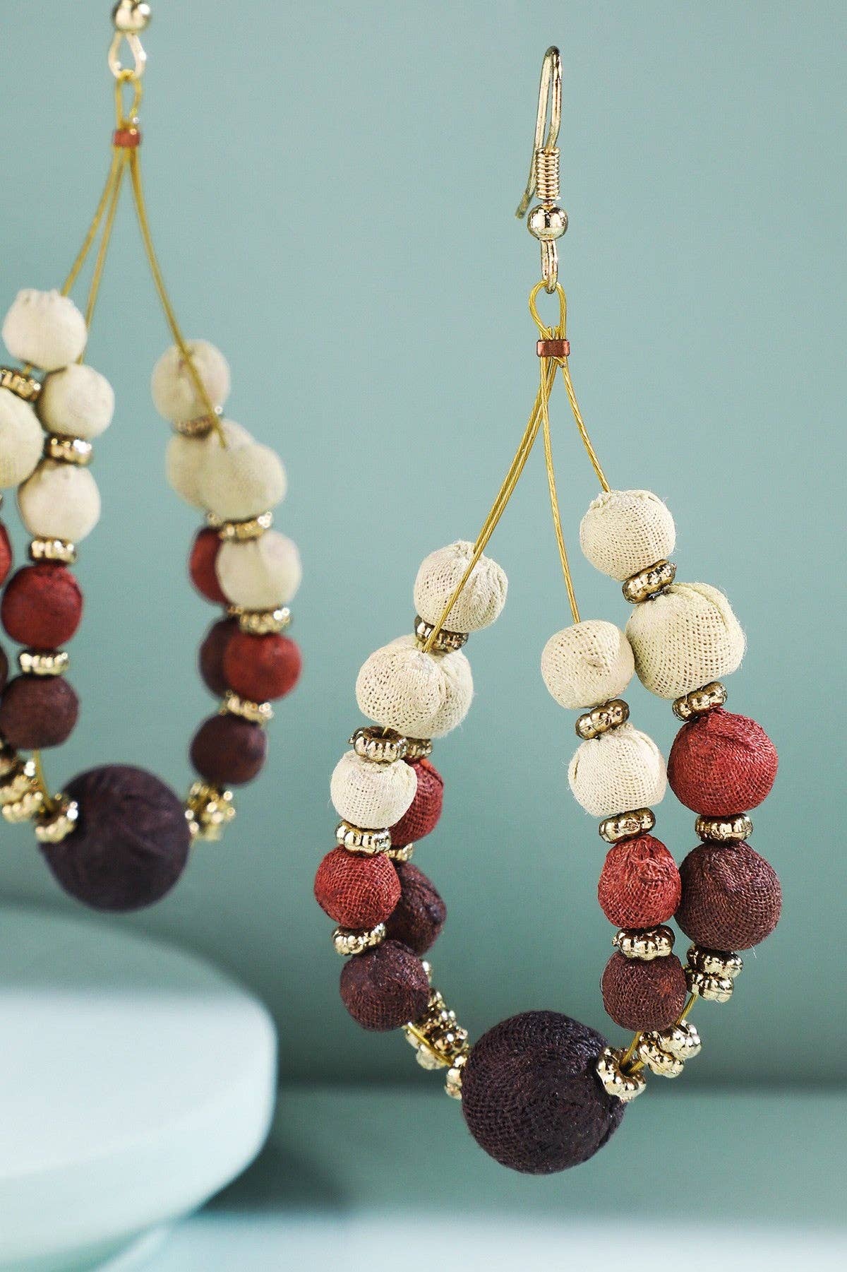 Wooden Dangle Earrings