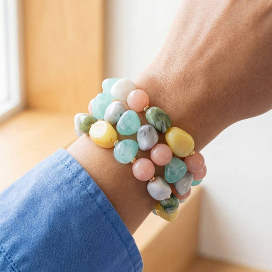 Colorway Stones Bracelet Set