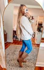Everyday Oatmeal Cardigan