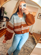 Cozy In Color Multi Stripe Cardigan