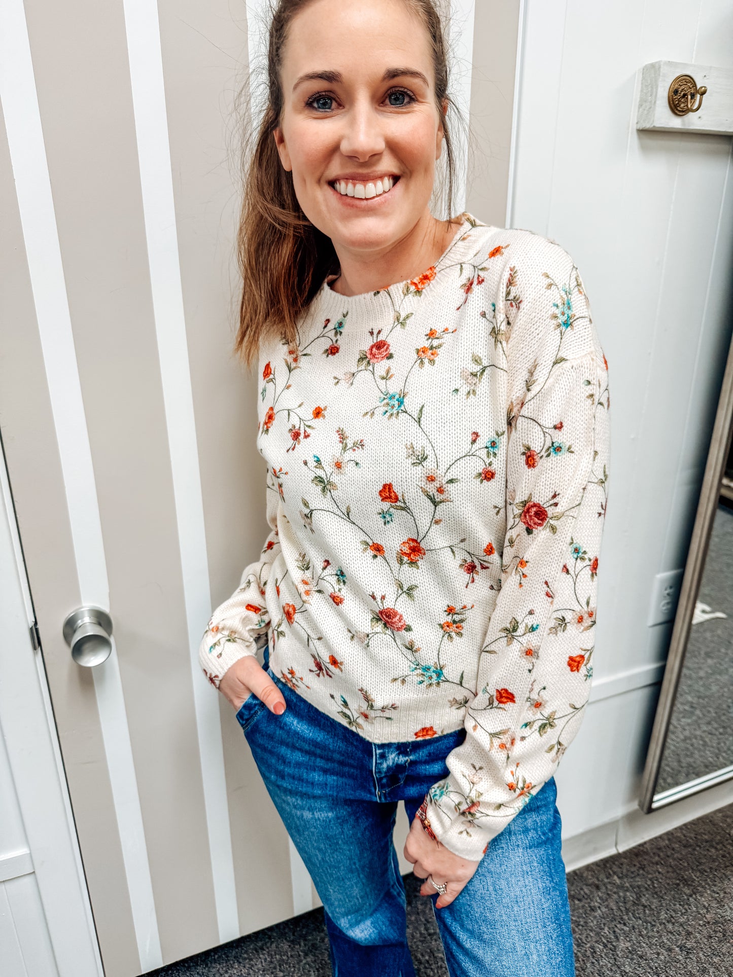 Stroll Down Briar Lane Sweater (S-XL)