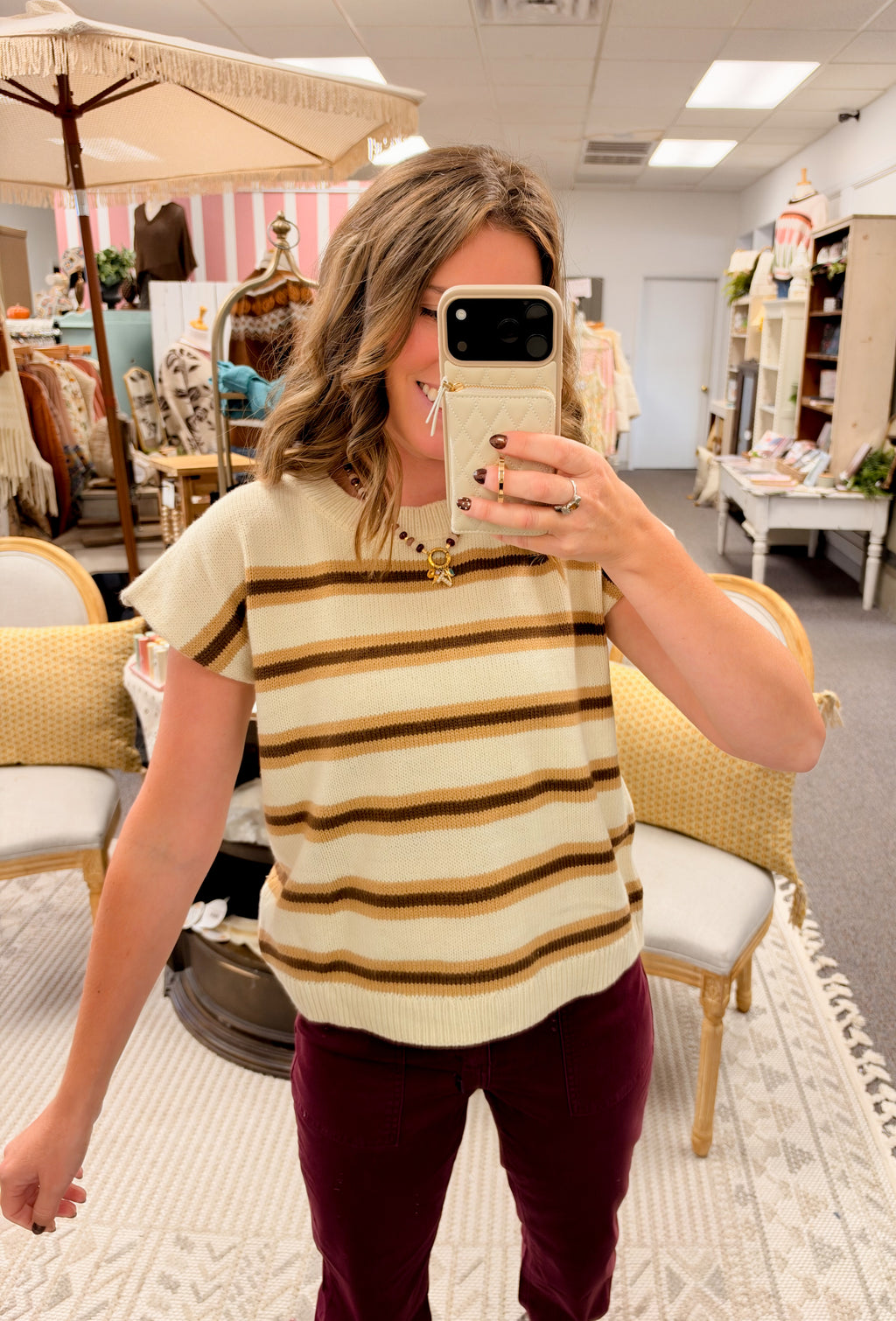 The Harlow Stripe Knit