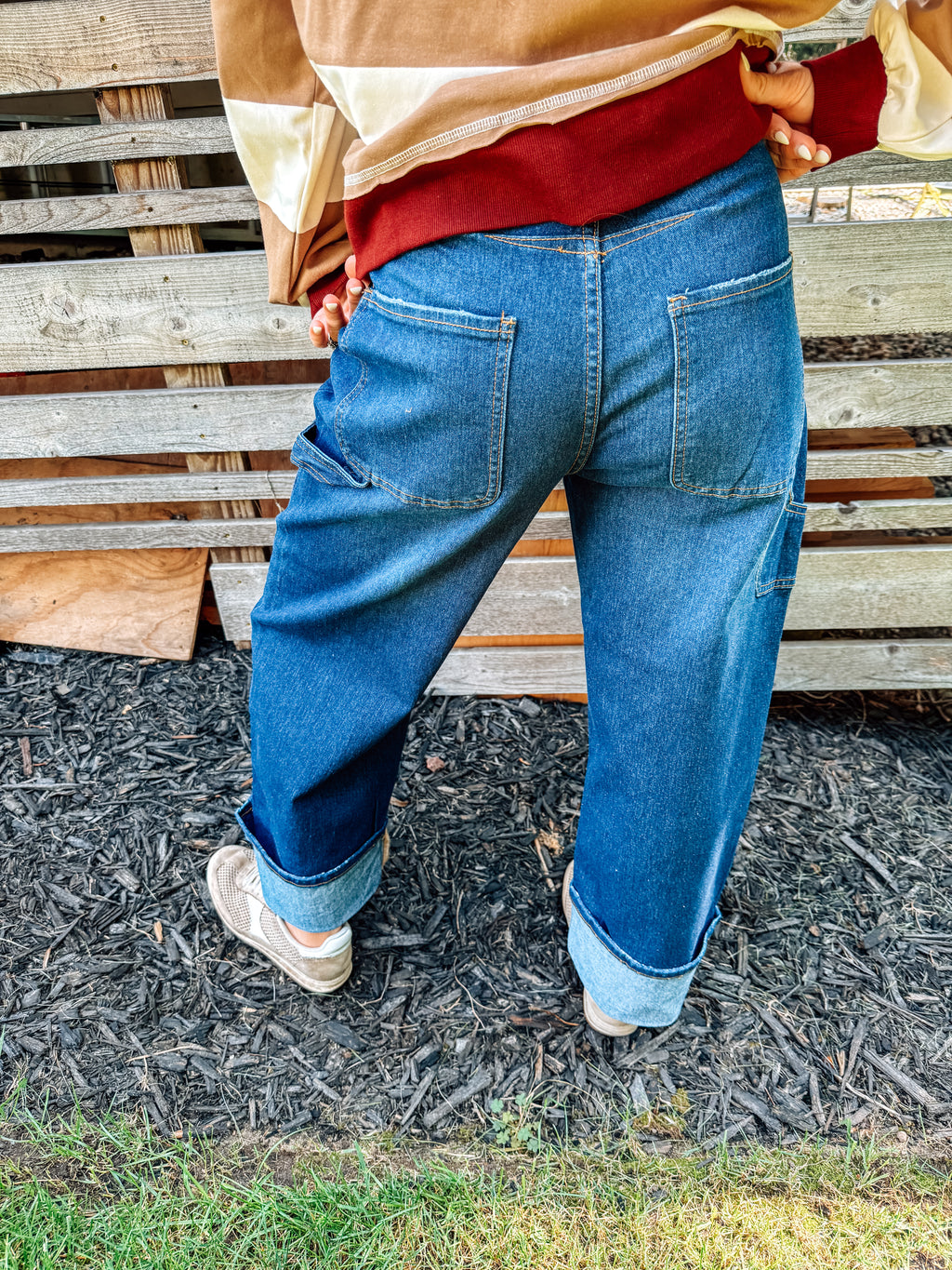 The Weekend Cuff Stretch Jeans