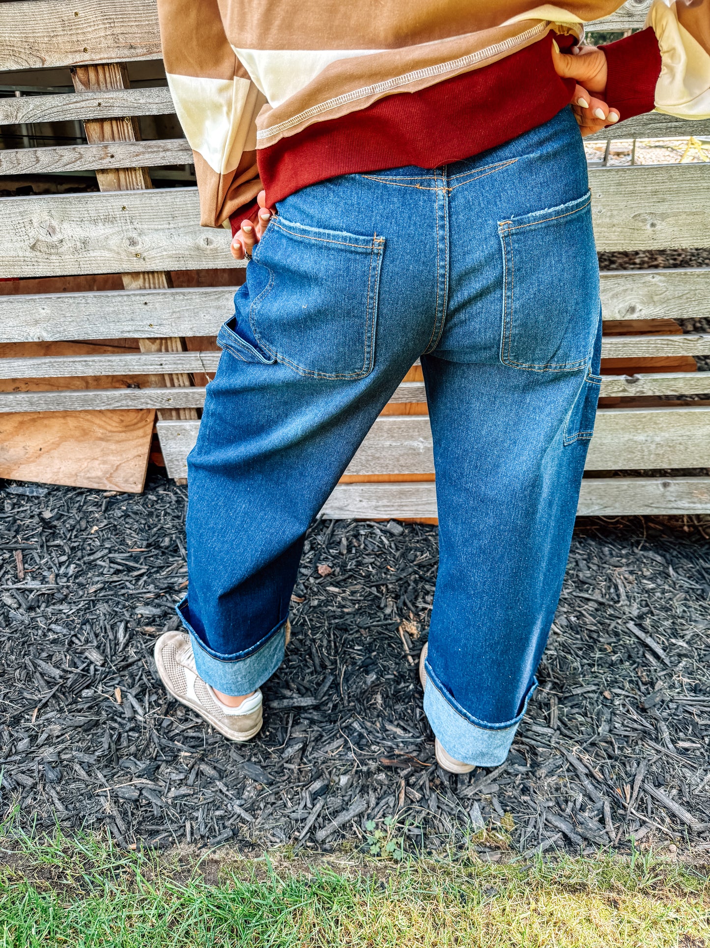 The Weekend Cuff Stretch Jeans