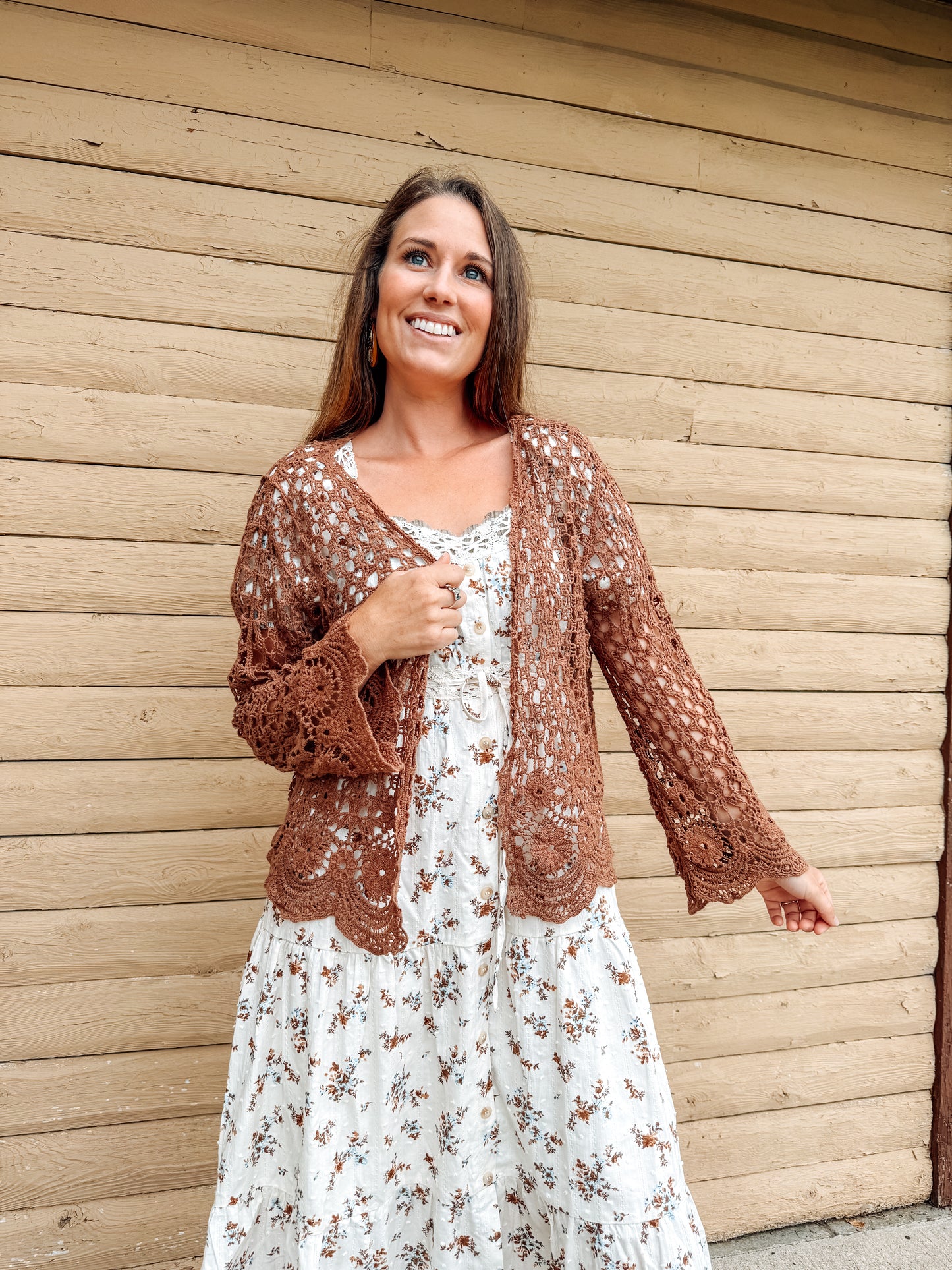 The Sedona Sunset Crochet Cardigan