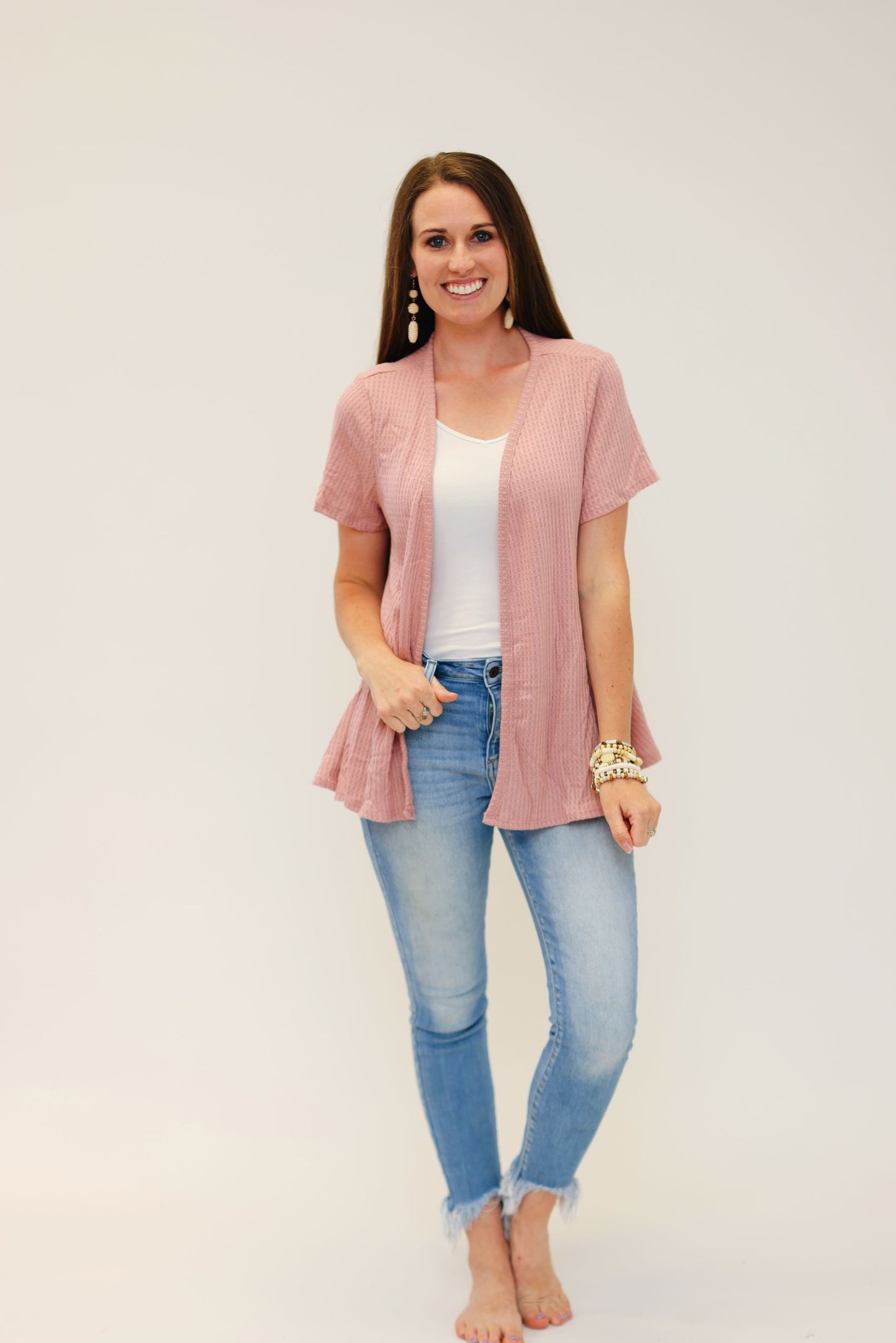 Wear Me Again Cardigan-Mauve (S-XL)