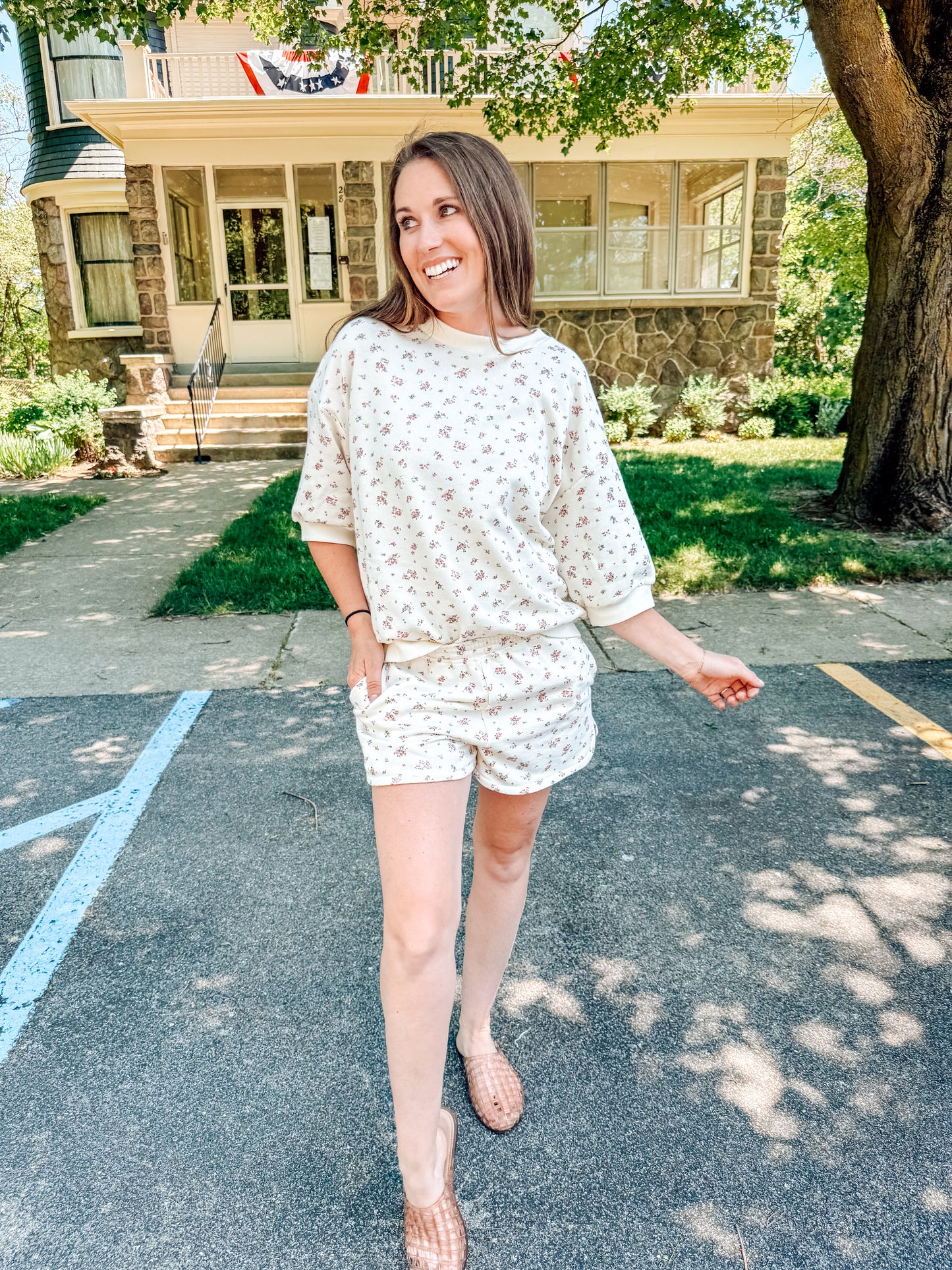Wildflower Whim Short Sleeve Top