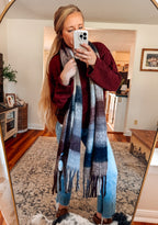 Plaid Warmth Scarf