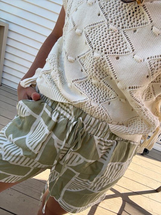 Modern Muse Elastic Shorts