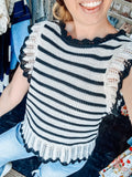 Desirable Destination Knit Sweater Top (S-XL)