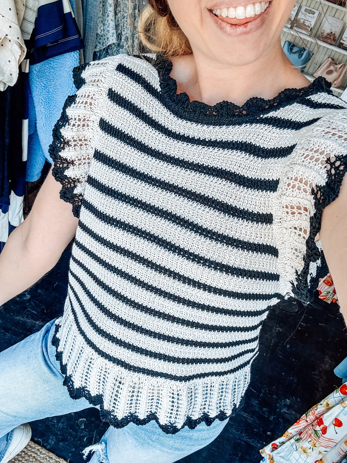Desirable Destination Knit Sweater Top (S-XL)