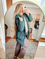 Chilly Days Mid Length Puffer Jacket (3 colors)