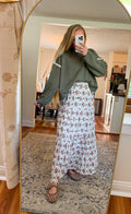 Thanksgiving Maxi Skirt