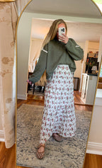 Thanksgiving Maxi Skirt
