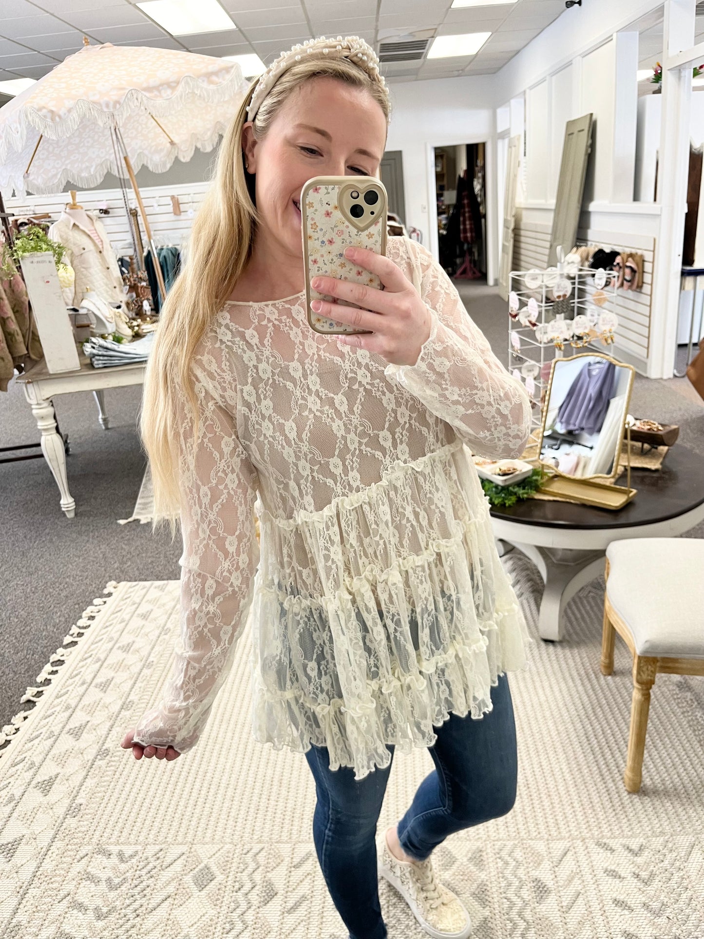 Whole Lotta Lace Blouse