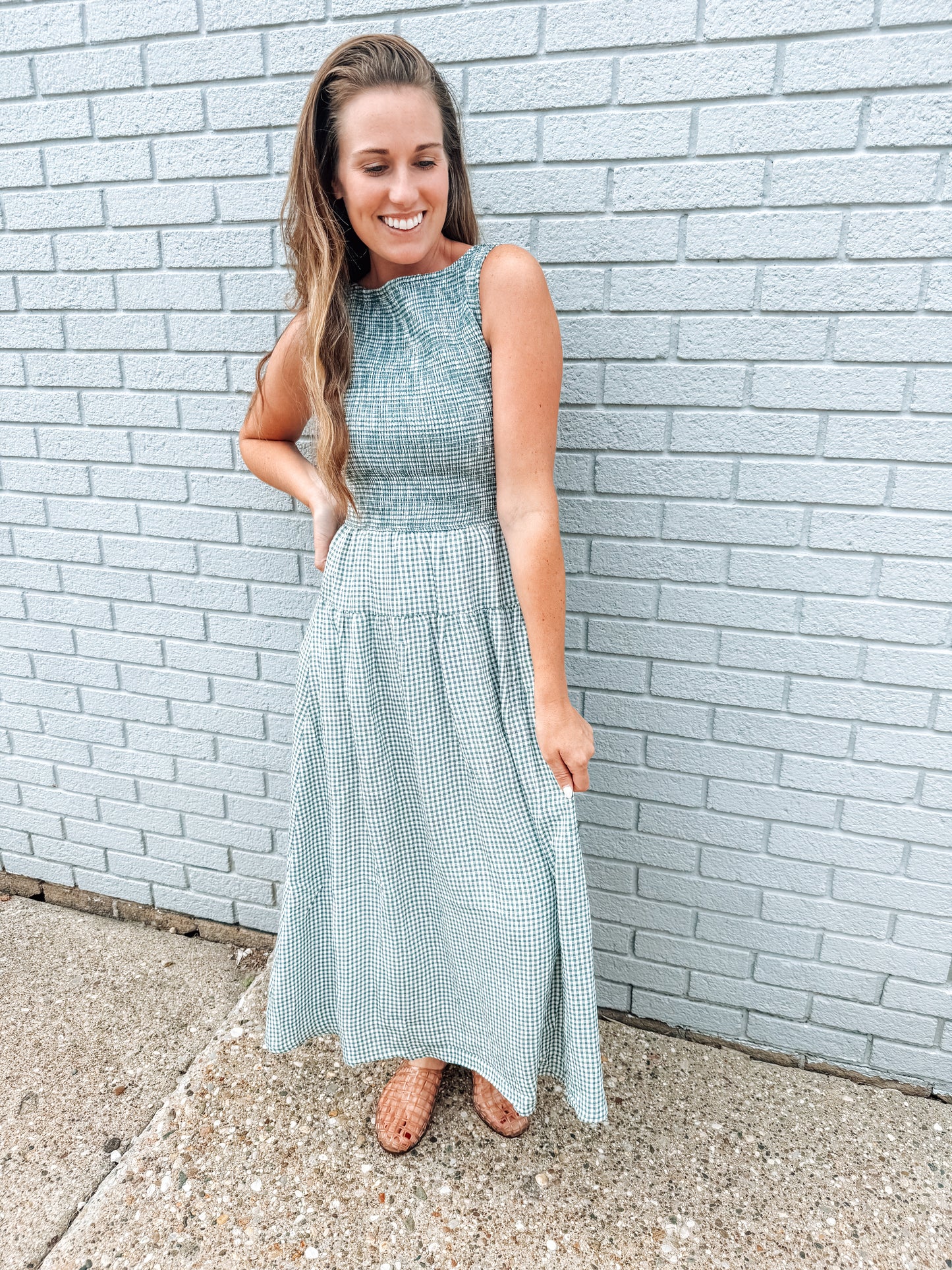 The Southern Charm Midi Sleeveless Dress (2 Colors)
