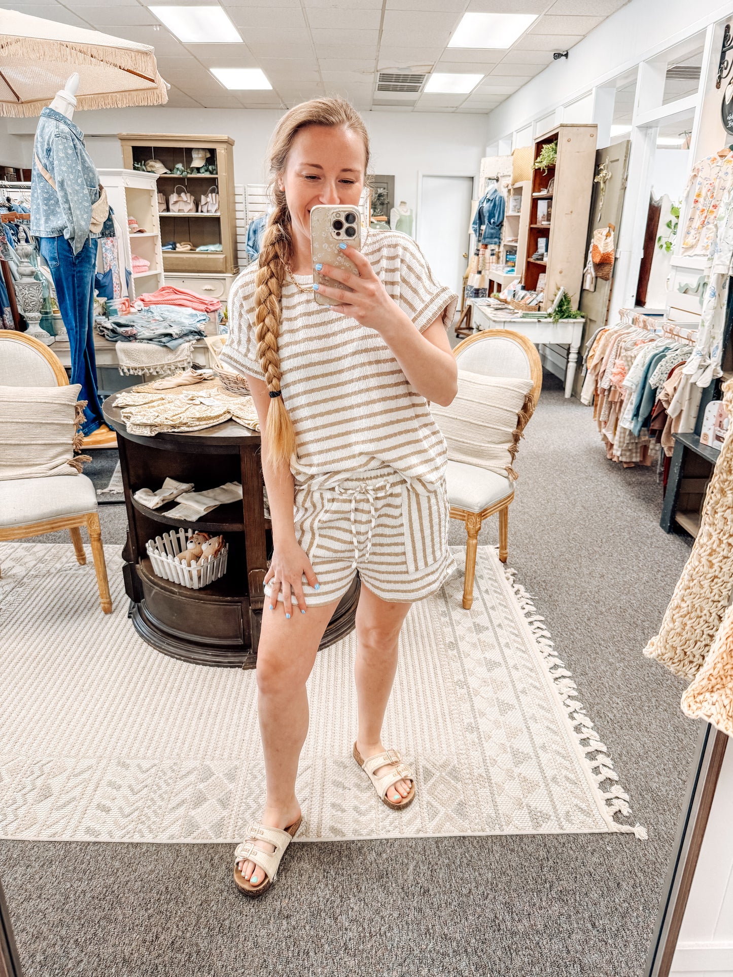 The Sand Line Knit Top