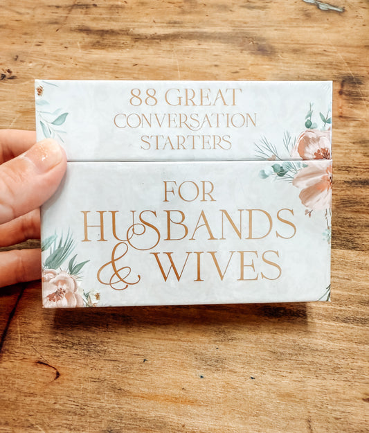 88 Conversation Starters For Husbands + Wives