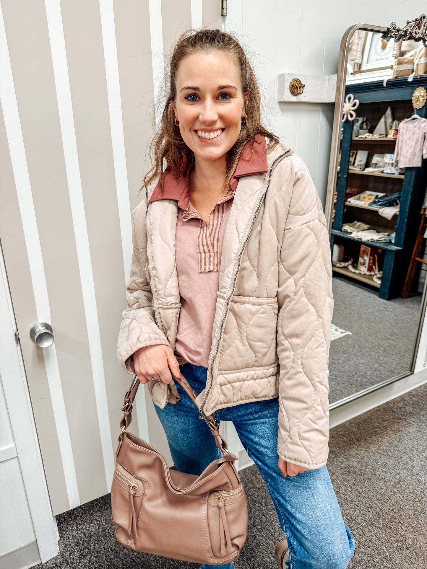 Arctic Chill Quilted Jacket