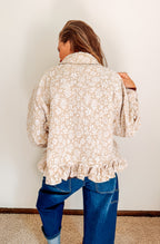 The Timeless Petals Textured Top (S-XL)
