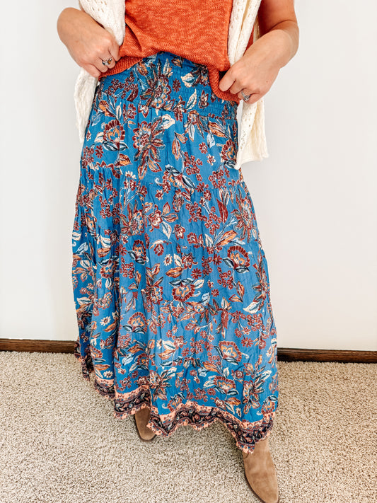 The Juniper Trail Midi Skirt