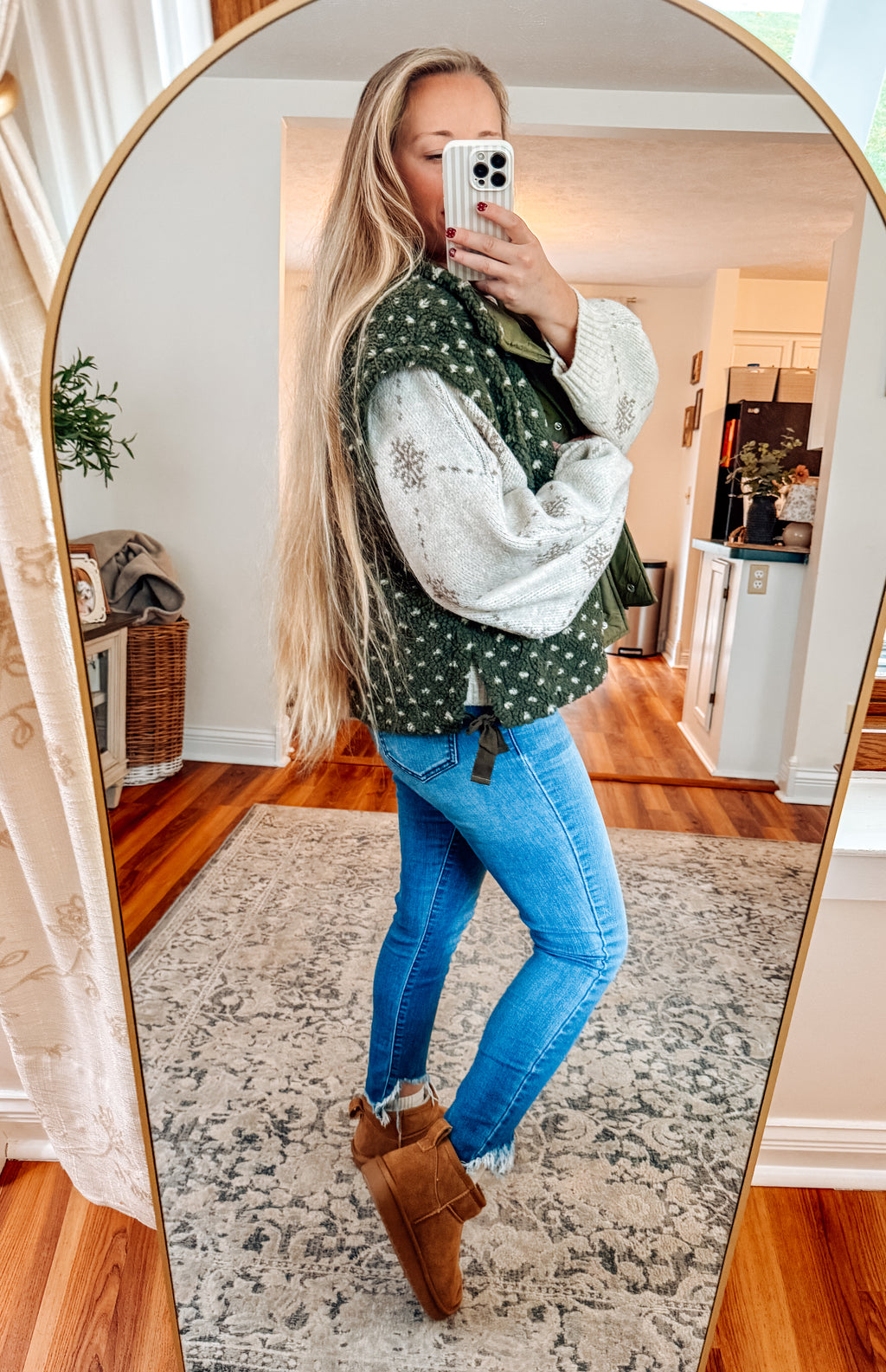 Fireside Charm Sherpa Vest