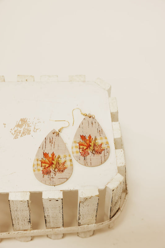 Maple Woodland Earrings