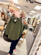 The Olive Grove Oversized Shirt