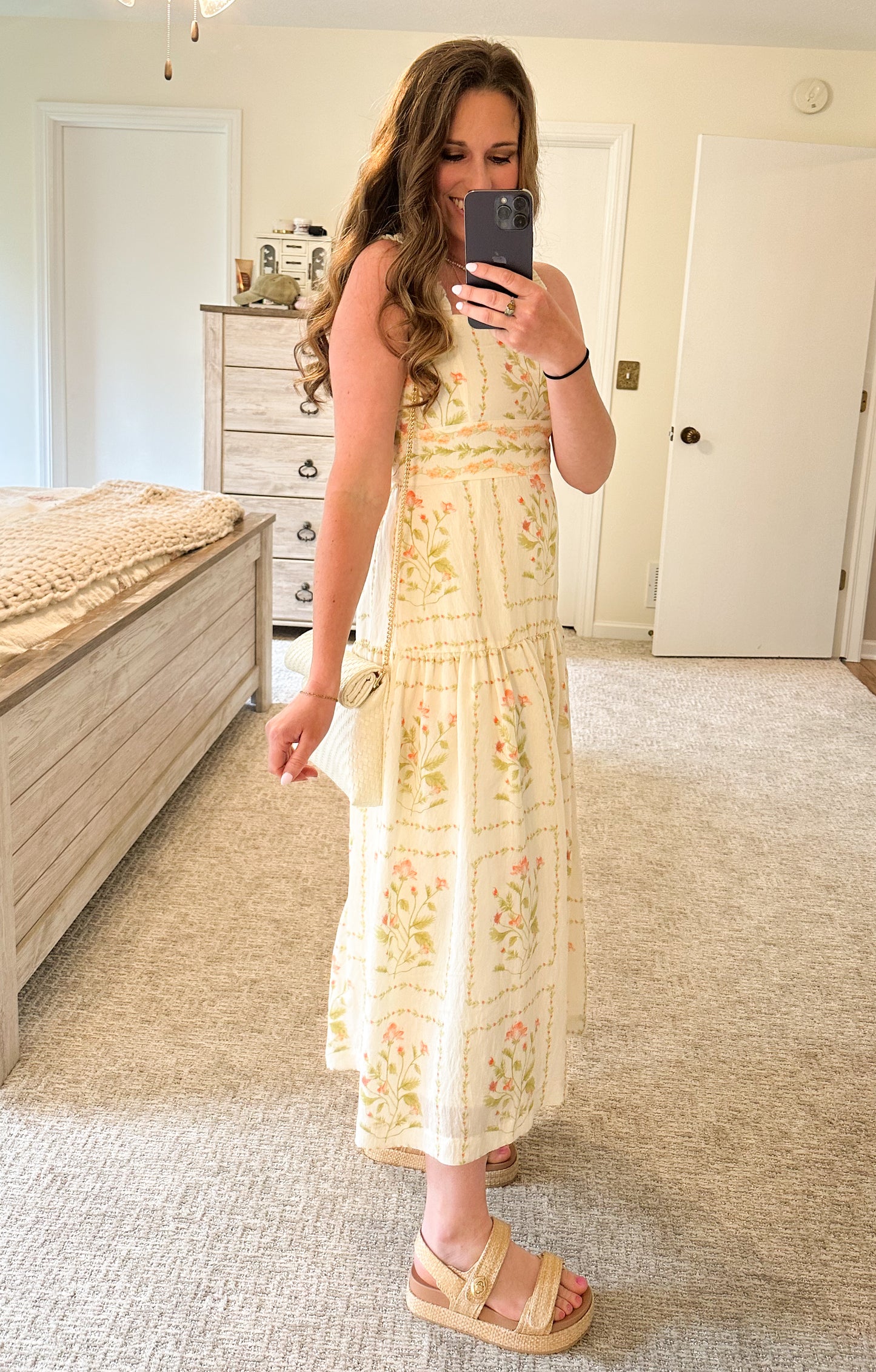 Petal Poetry Midi Dress