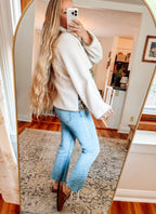 Wildflower Snap Button Sherpa Floral Jacket