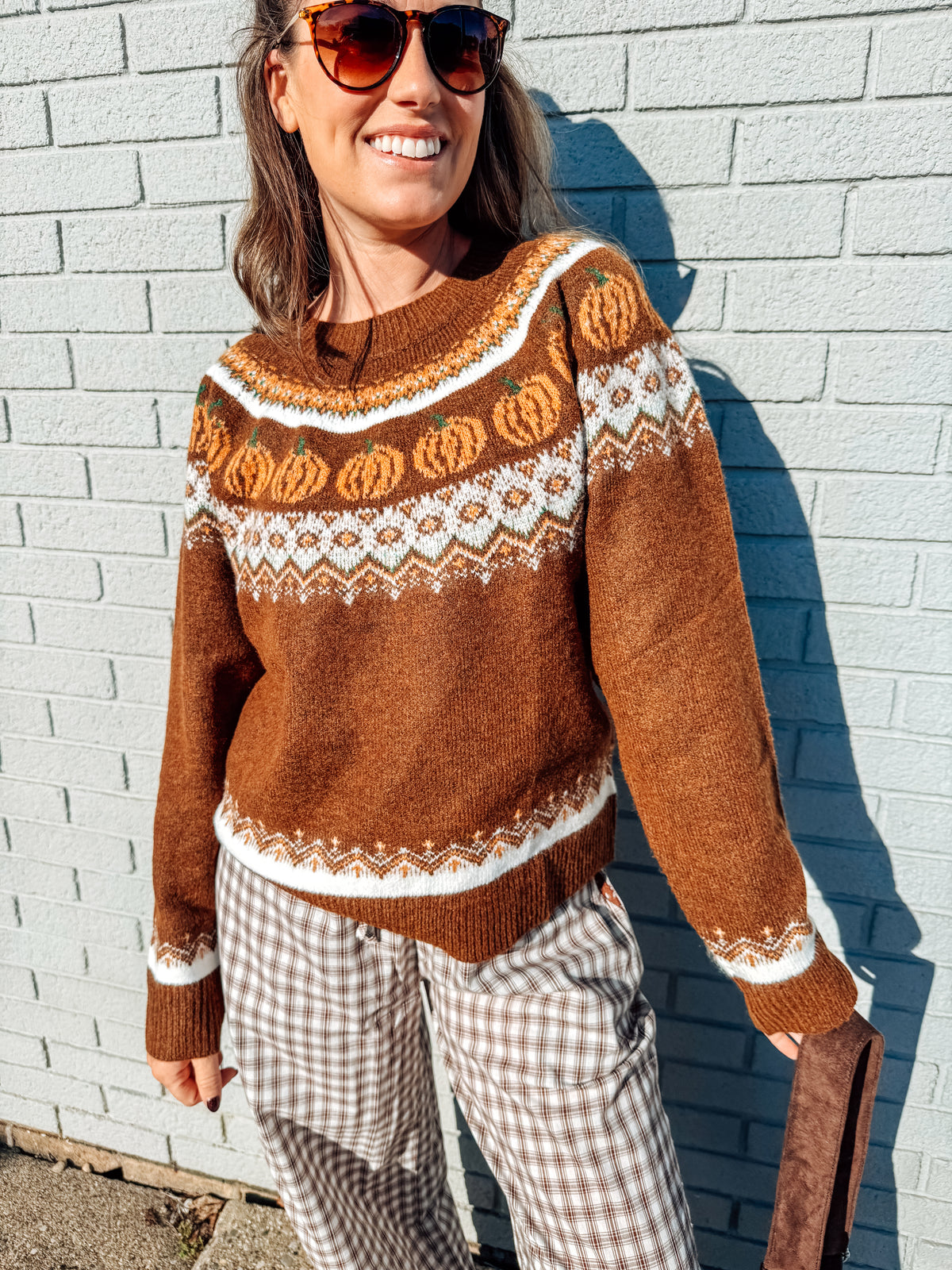 Pumpkin Patch Knit Sweater