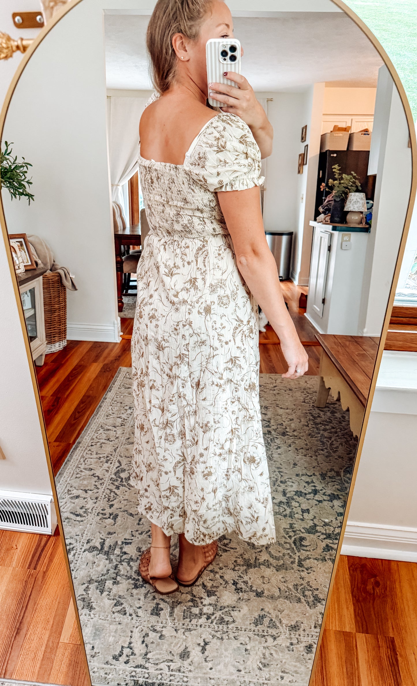 The Hazelwood Midi Smocked Dress
