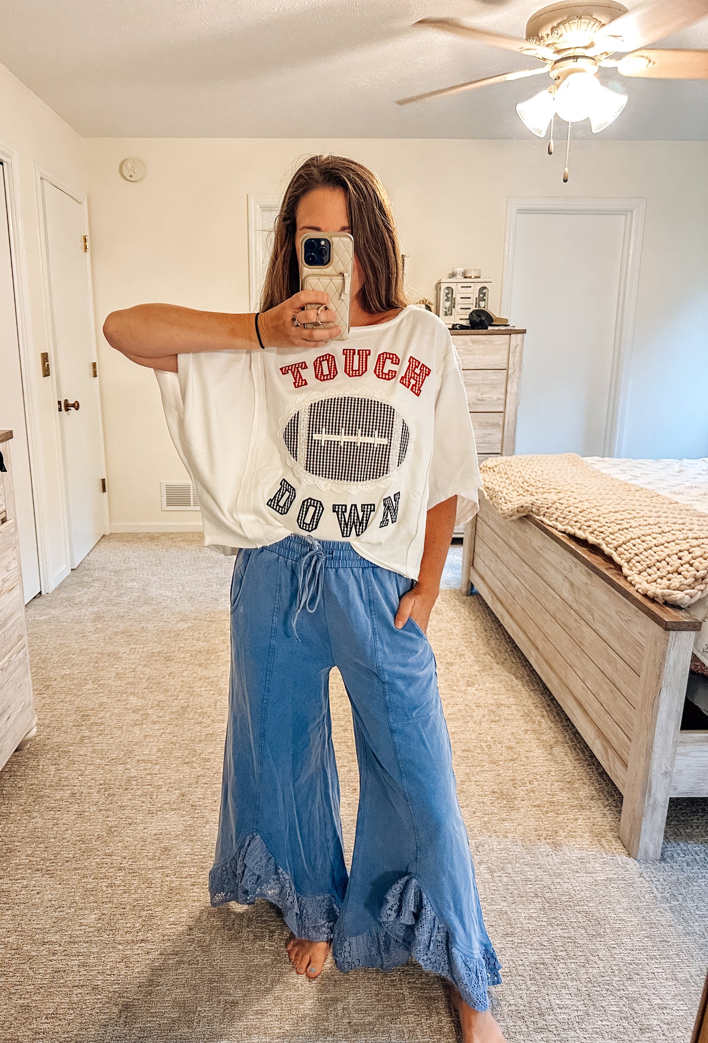 Touch Down Tee Top