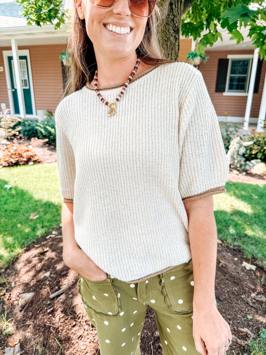 The Soft Spoken Knit Sweater
