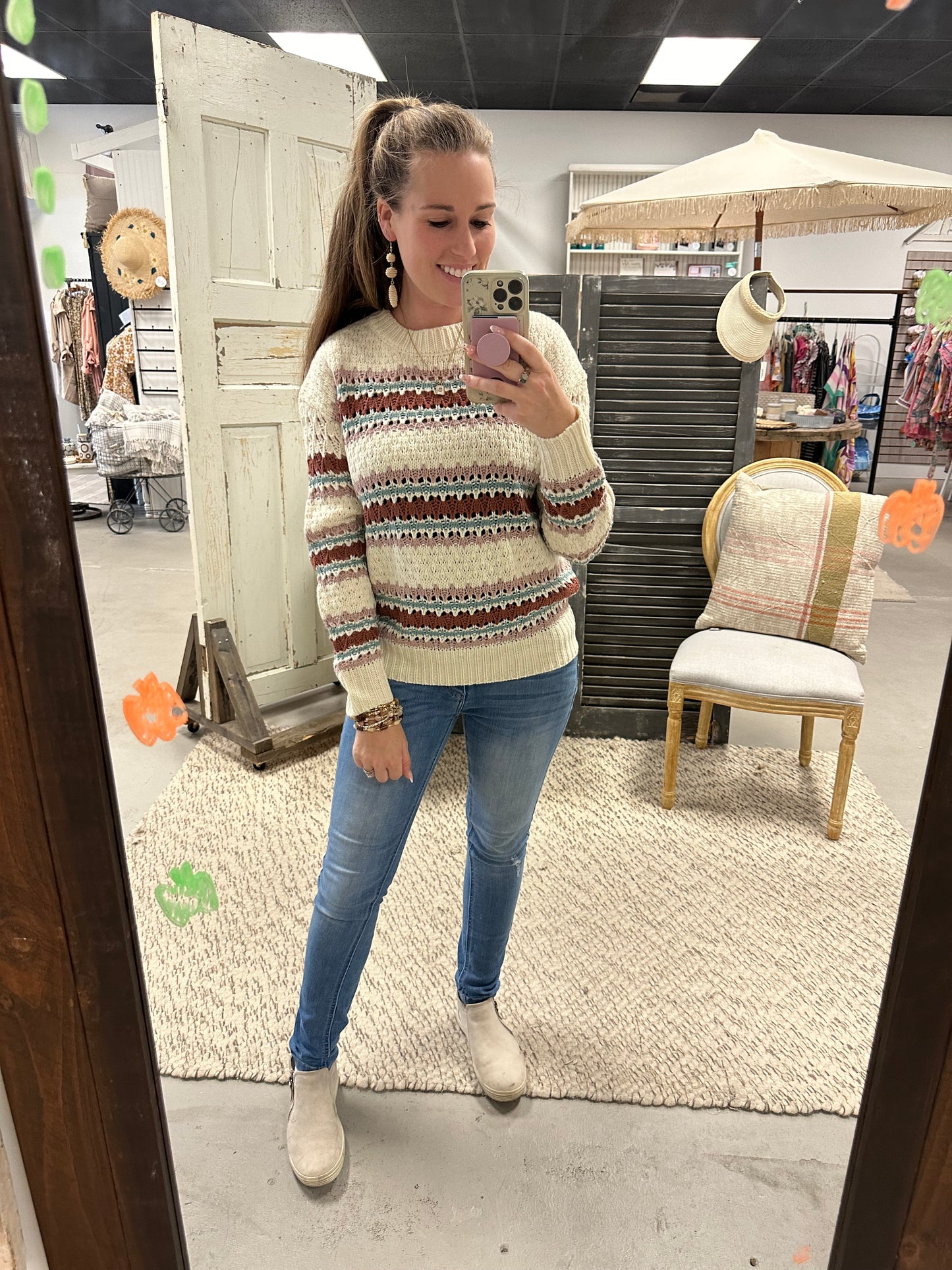 The Best Times in Stripes Knit Sweater (S-XL)