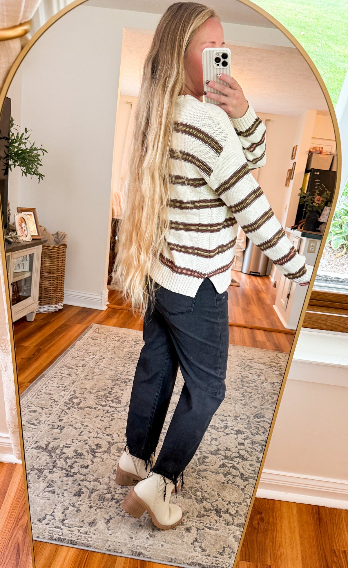 The Woodland Hues Knit Sweater