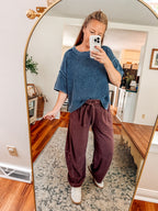 The Maroon Moment Sweatpants