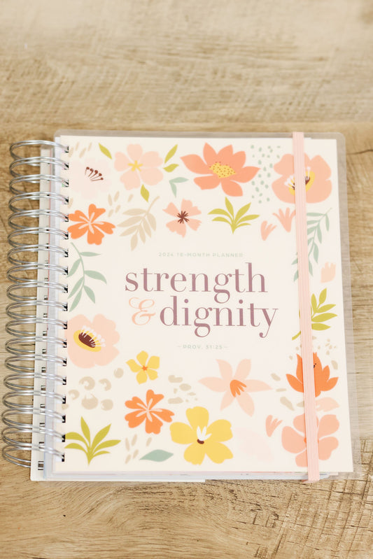 18 Month Planner Strength & Dignity