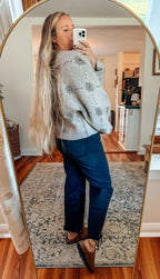 Covered in Snowflakes Button Down Cardigan