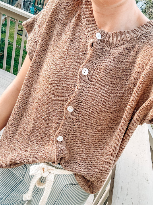 Cup Of Mocha Sweater Top