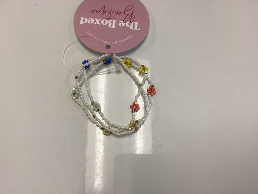 Flower Power Seeded Bracelet