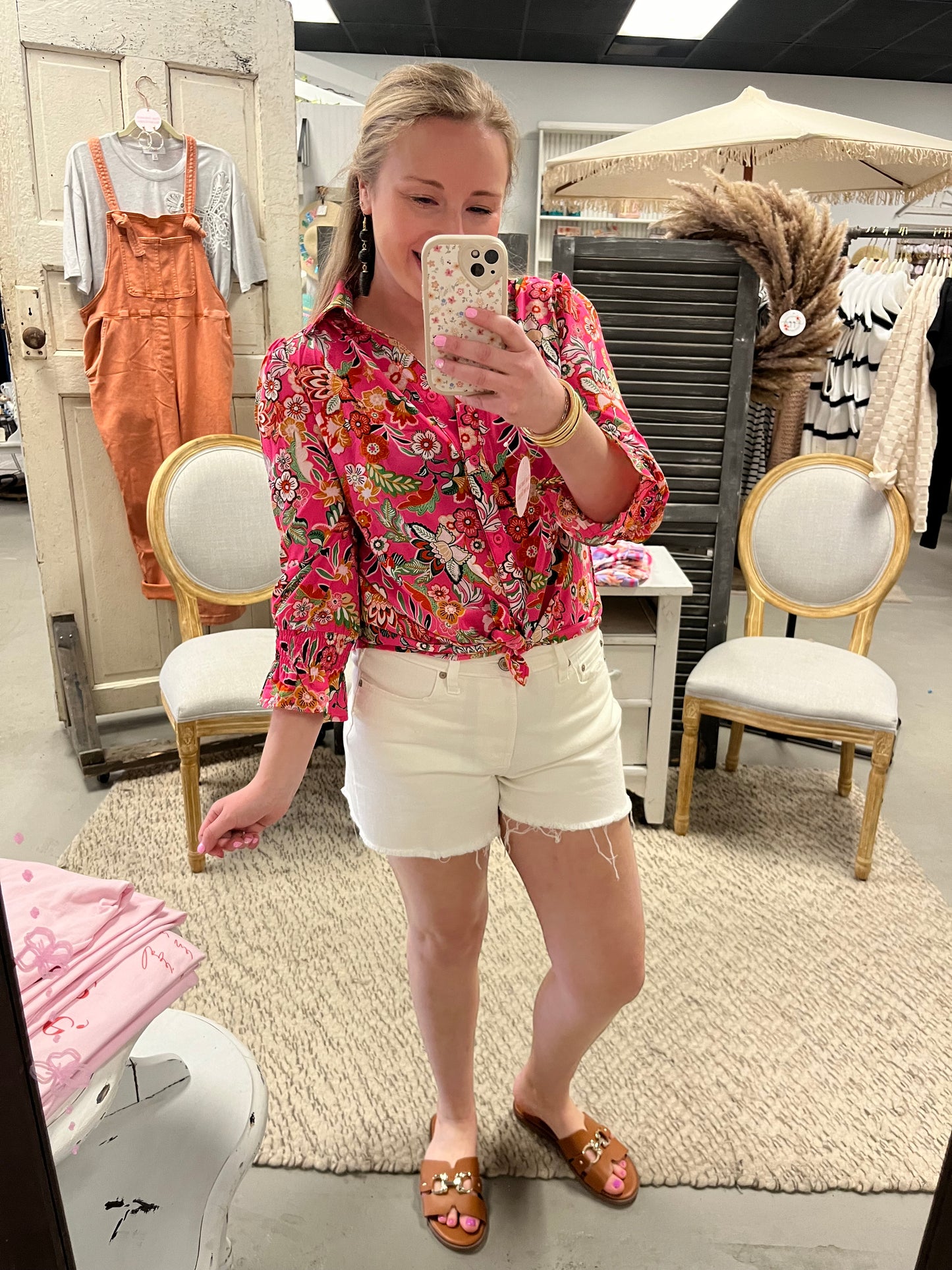 Lover of Florals Blouse (S-XL)