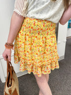 Simply Blissful Floral Skirt