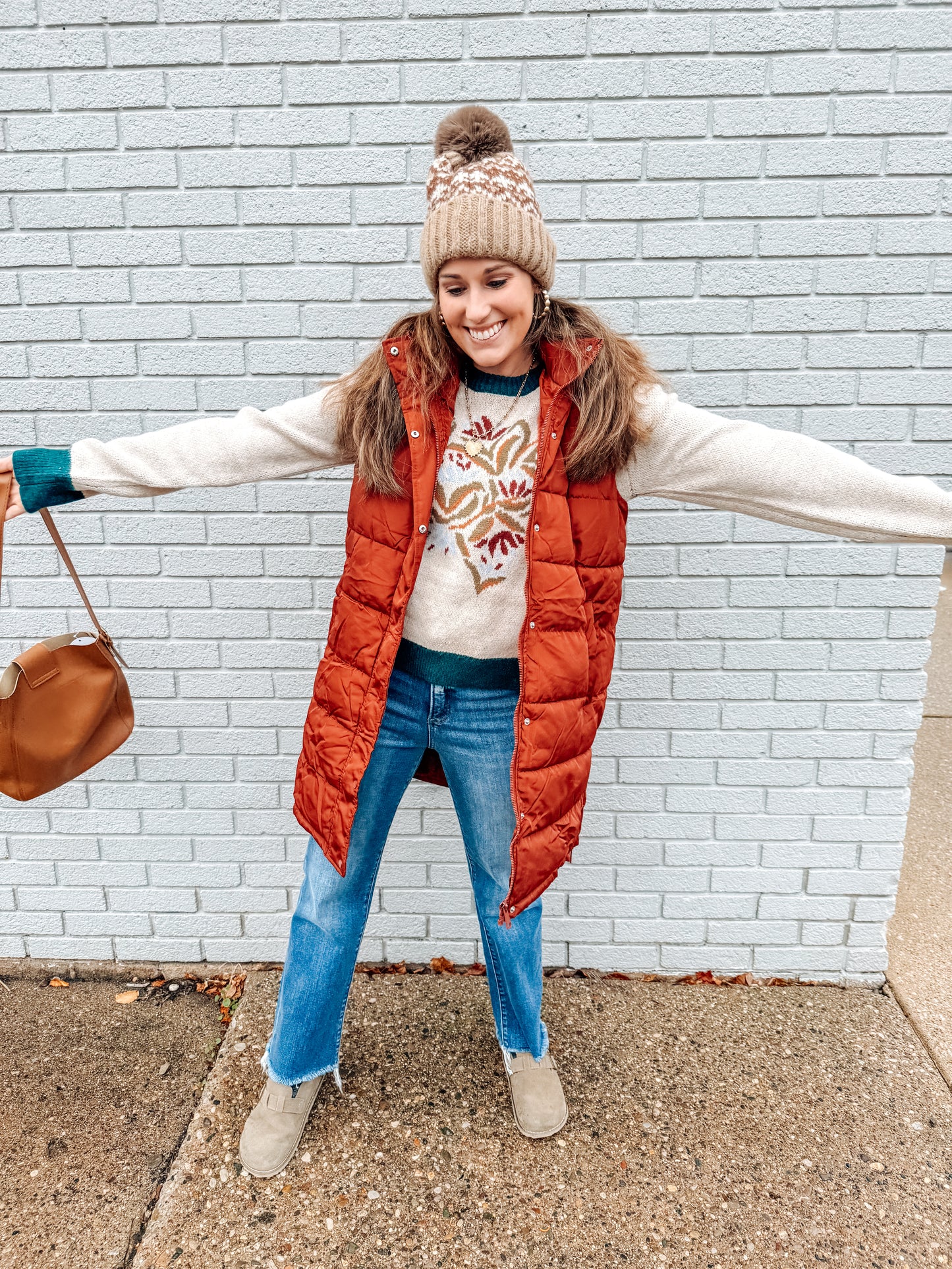 Painted Petals Knit Sweater