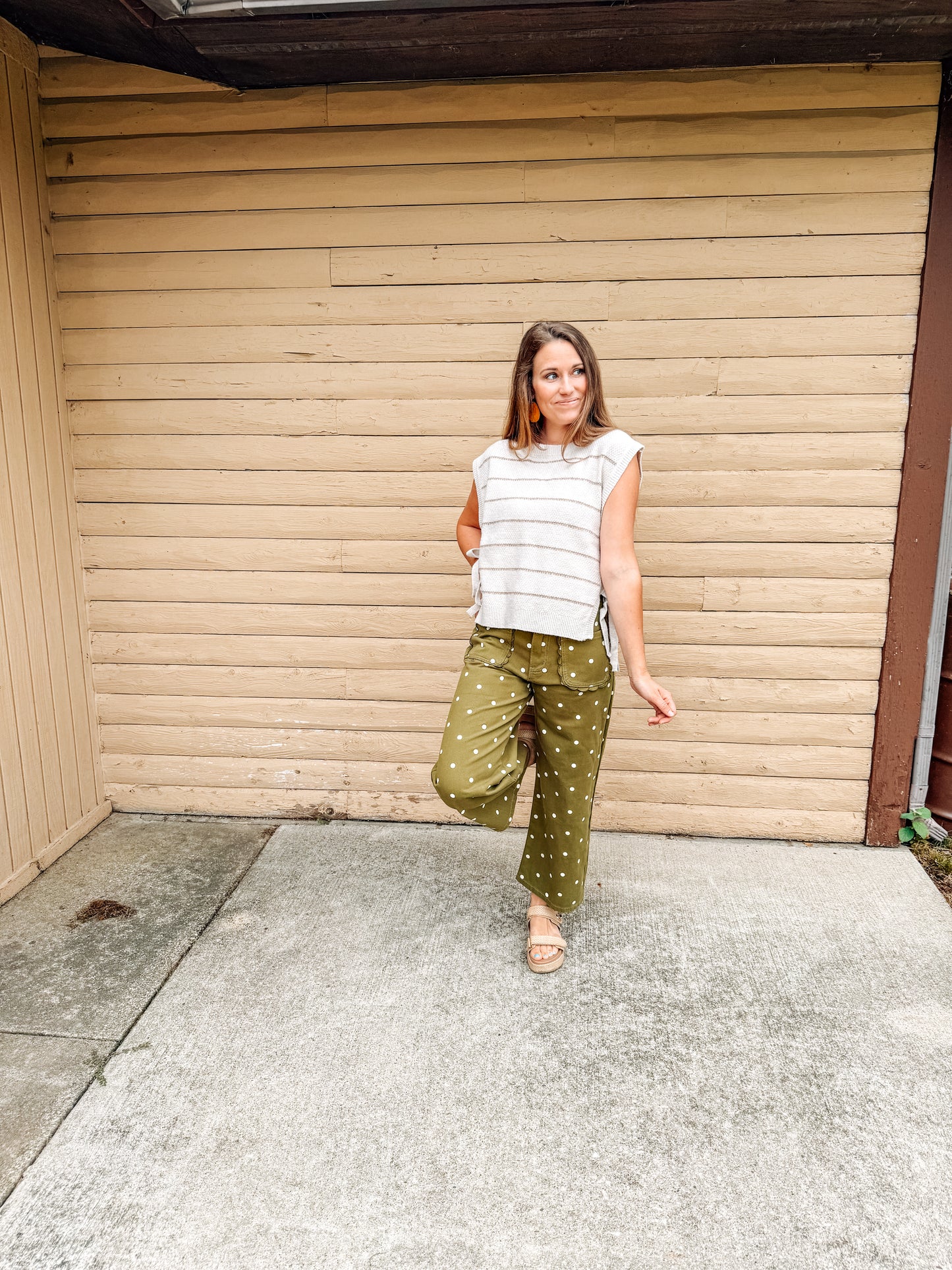 The Layered in Love Vest-Oatmeal