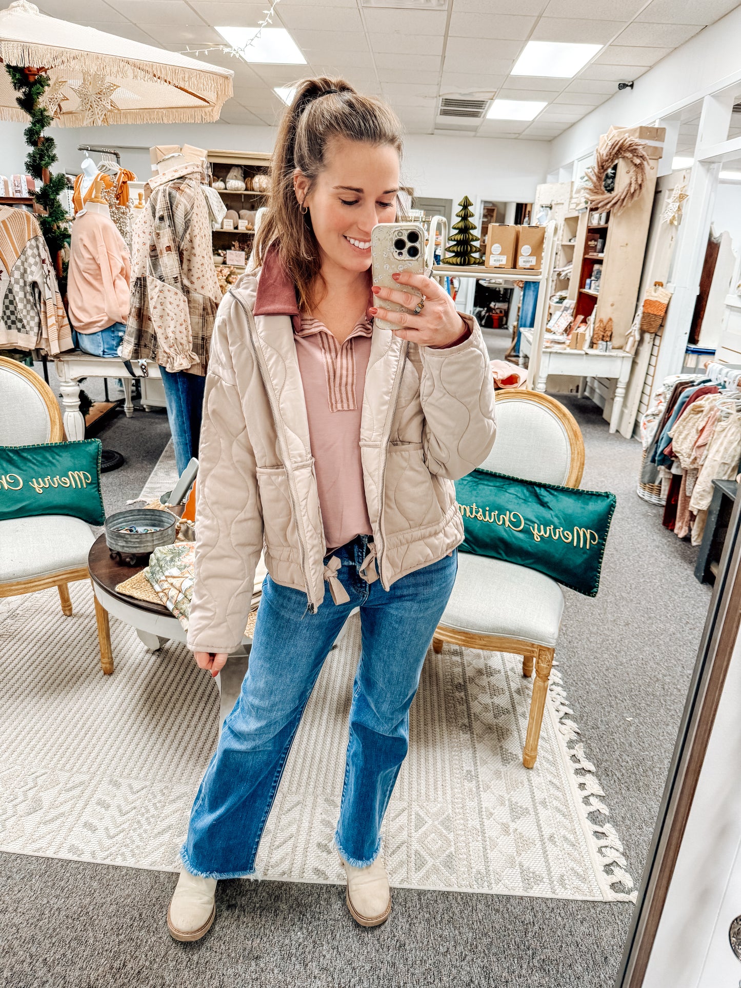 Arctic Chill Quilted Jacket