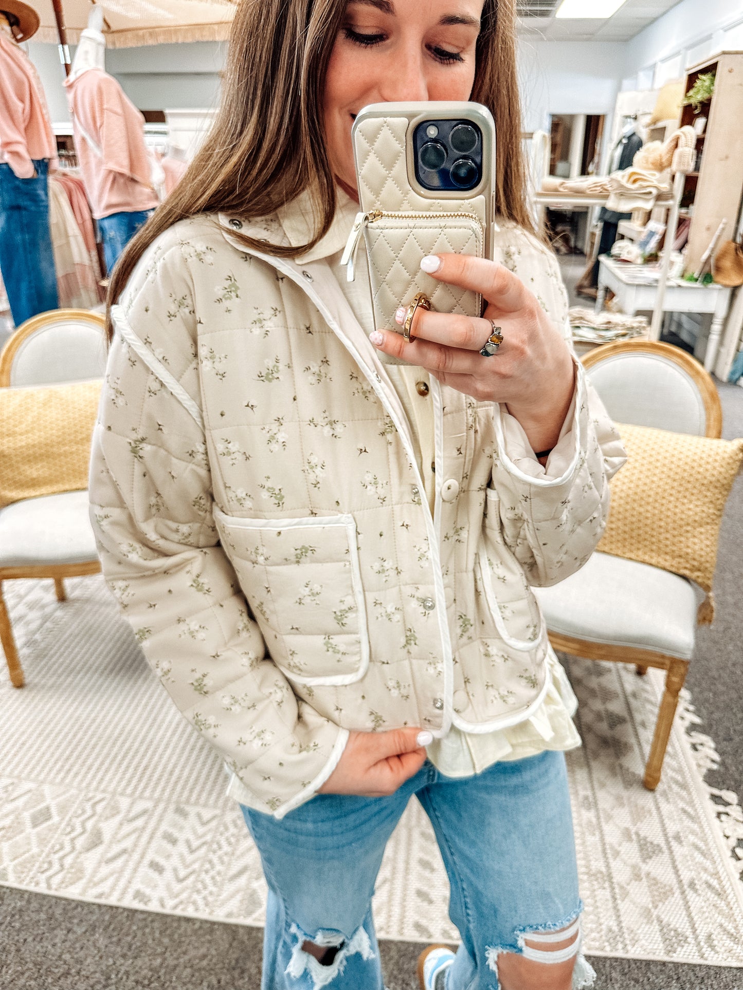 Morning Meadow Puff Jacket