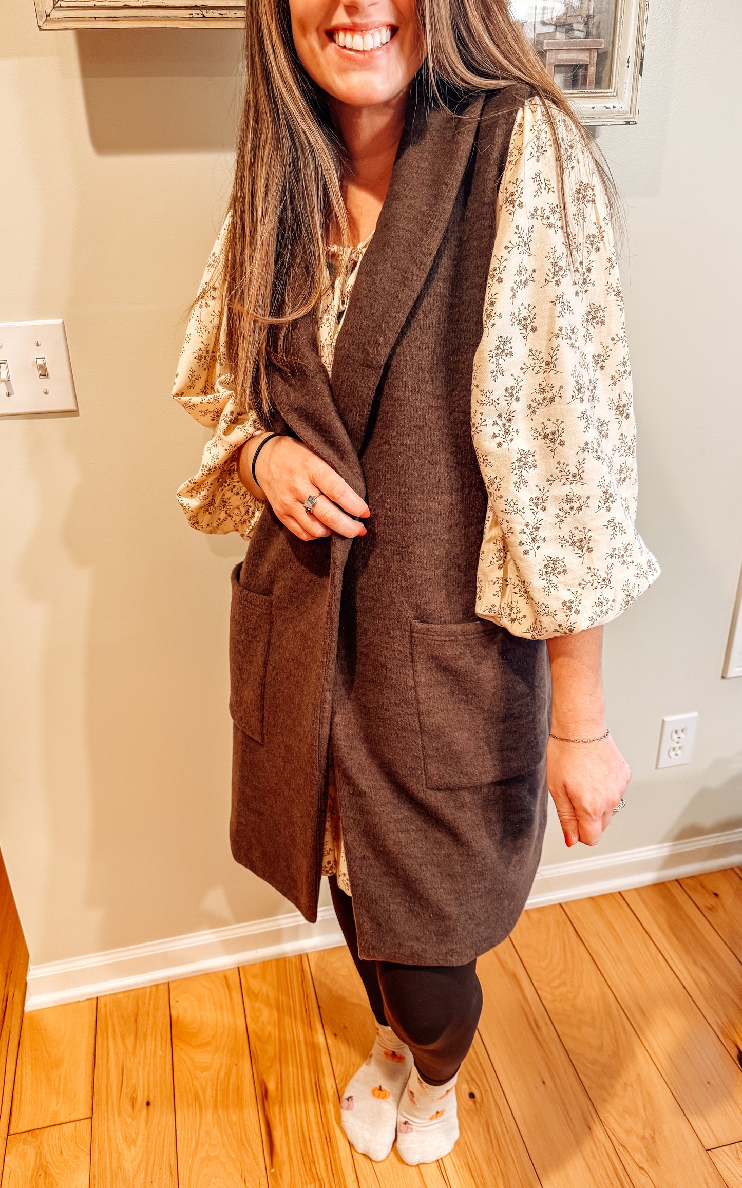 Toasted Threads Longline Vest (S-XL)